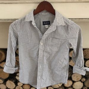 Boys children’s place stripes button up